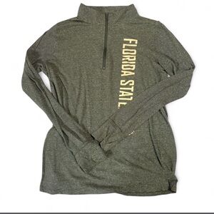 Florida State Gray Quarter-Zip Pullover